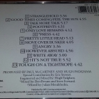 Rear of regular mix UK CD