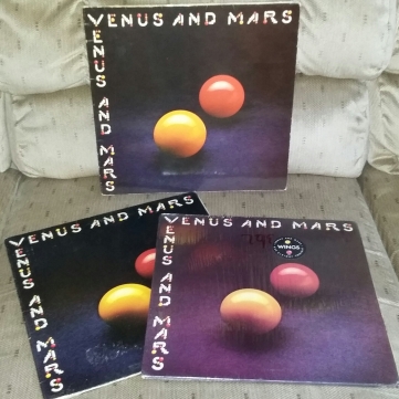 Three Venus and Mars later pressings